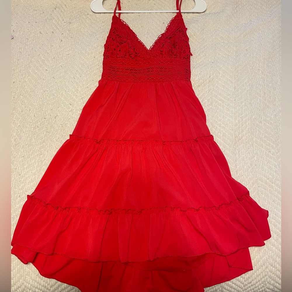 Red Sun Dress